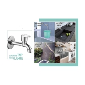 Cossimo Stainless Steel Vignet Long Bib Tap (Pack of 2) Steel Bathroom Tap (Bib Cock)