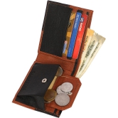 samtroh - PU Tan Men's Regular Wallet ( Pack of 1 ) - Tan