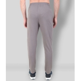 Zeffit - Grey Cotton Blend Mens Trackpants ( Pack of 1 ) - L