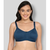 Elina - Blue Cotton Non - Padded Womens T-Shirt Bra ( Pack of 1 ) - None