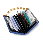 Rangwell  new Steel Card Holder ( Pack 1 )