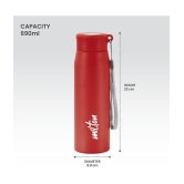 Milton Handy 650 Stainless Steel Water Bottle (690 ml) Red - Red