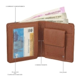 samtroh - PU TAN Men's Regular Wallet ( Pack of 1 ) - Tan