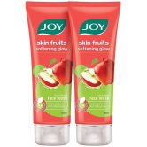 Joy Skin Fruits Softening Glow Face Wash 200ml, (Pack of 2 X 100ml)