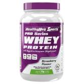 HealthyHey Sports Whey Protein Concentrate - Strawberry 1 kg