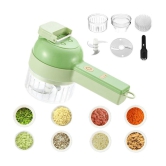 Wristkart - Multicolour Stainless Steel Electric Chopper 700 ml ( Pack of 1 ) - Multicolour