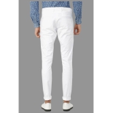 HALOGEN White Regular Chinos ( Pack of 1 ) - None