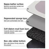 Shopeleven Gray Rubber Floor Mat ( Pack of 1 )