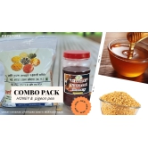  Combo Pack of Unnati Dal and Unati Natural Honey