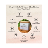 Goli Soda All Natural Probiotics Face Wash Soap Pack Of Two