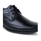 Action Office Artificial Leather Black Formal Shoes - None