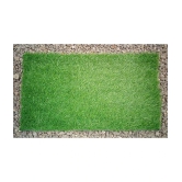 Revexo - Anti-skid Plastic Door Mat ( 40 X 60 cm ) Single - Green - Green