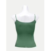 Radprix Cotton Camisoles - Green Single - None