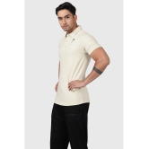 Fuaark Beige Cotton Slim Fit Mens Sports Polo T-Shirt ( Pack of 1 ) - None