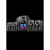 Foxin FMS-5400 90W 4.1 Channel Multimedia Speaker Home Theater With Subwoofer