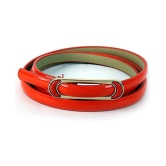 Livosorb, Dehradun Red PU Casual Belt - None