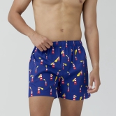 Remix Cotton Boxers Lighthouse Blue XXL