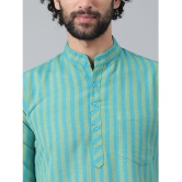 KLOSET By RIAG - Blue Cotton Men's Regular Kurta ( Pack of 1 ) - None