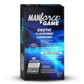 Manforce GAME 3-in-1 textured Condoms (432 dots, 32 ribs & anatomically shaped) 10s