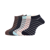 Dollar Cotton Casual Ankle Length Socks PACK OF 5 - Multi