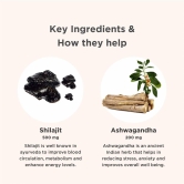 Gold Shilajit (Peppy Love) | Improves performance & sleep quality | 100% Natural |Ayush Certified-1 month