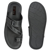 Leeport Black Flip Flops - None