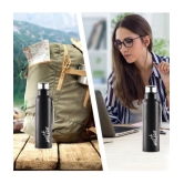 Milton Steel Fit 900 Insulated Inner Stainless Steel Water Bottle, 1 Piece, 630 ml, Black | Easy Grip | Leak Proof | Hot or Cold | School | Office | Gym | Hiking | Treking | Travel Bottle - 