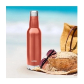 Milton Themosteel Pride 600 Bottle for (Hot & Cold) Beverage - Red - Rose Gold