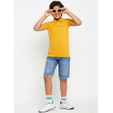 UNIBERRY - Yellow Cotton Blend Boys Polo T-Shirt ( Pack of 1 ) - None