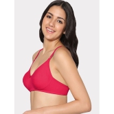 IN CARE LINGERIE - Pink Cotton Lightly Padded Women's T-Shirt Bra ( Pack of 1 ) - None