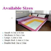 Quick Dry Baby Waterproof Sheet Rubber Sheet - Small - upto 80cm length