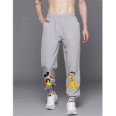 AKTIF Grey Lycra Mens Joggers ( Pack of 1 ) - None