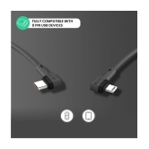 Portronics Konnect L Type-C to 8 Pin Cable:Type-C to 8 Pin USB PD Cable ,Grey (POR 1438) - Grey