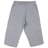 Proteens - Grey Cotton Boys Three-Fourth ( Pack of 1 ) - None