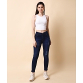 Women Skinny Blue Denim Jeans-26