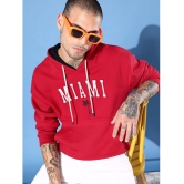 Dillinger Fleece Hooded Mens Sweatshirt - Red ( Pack of 1 ) - None