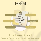 Creamy Coconut Milk and Oatmeal Soap-Pack of 1