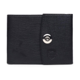 samtroh - Black PU Men's Regular Wallet ( Pack of 1 ) - Black