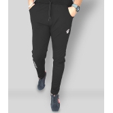 Forbro - Black Cotton Blend Men''s Trackpants ( Pack of 1 ) - 2XL