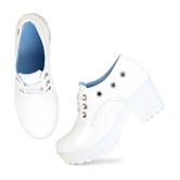 Ishransh - White Women's Ankle Length Boots - None