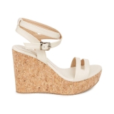 MARC LOIRE - White Women's Wedges Heels - 5