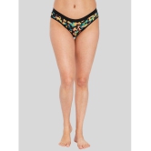 ILRASO - Blue Modal Printed Women's Bikini ( Pack of 1 ) - None