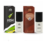 ST.JOHN Cobra Narcotic & Visa Pocket Perfume For Men 10ml Each (20ml) - Pack of 2