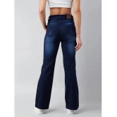 Miss Chase - Navy Blue Denim Wide Leg Womens Jeans ( Pack of 1 ) - None