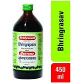 Baidyanath Bhring Raj Asav help to Purify Blood Liquid 450 ml Pack Of 2