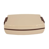 Jaypee - Durosteel Beige Stainless Steel School Lunch Boxes ( Pack of 1 ) 900 ml