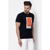 RedTape Navy Graphic Print Pure Cotton Men's T-Shirt