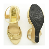 Dream Makers - Gold Women's Sandal Heels - None