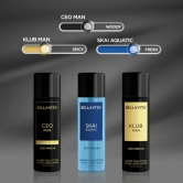 Men's No Gas Deodorant Gift Set - Pack Of 3 - 150ml Each