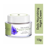 Organic Harvest Nourishing Night Cream For Women With Olive Oil & Soybean Extract, Overnight Repair & firming, Reduce Fine Lines & Wrinkles - 15gm